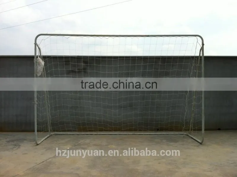 Large metal portable soccer goal