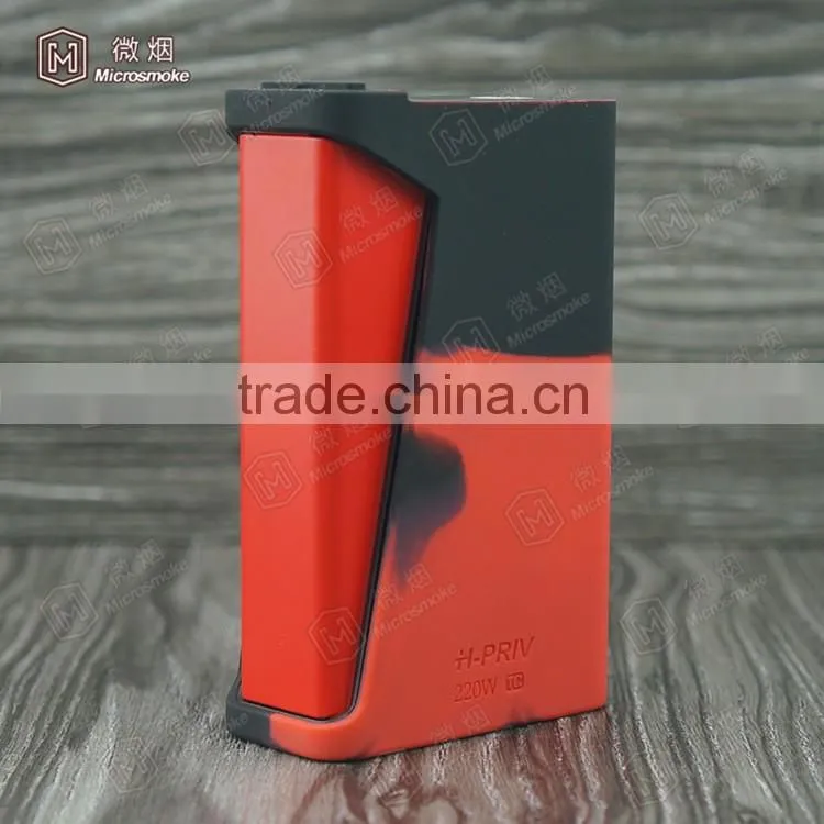 ORIGINAL Smoke H-PRIV 220W TC silicone case Fit for Black Silver White Color Smoke H-PRIV 220w Box Mod