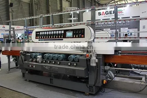 Glass Edger/ Global Supplier Glass Straight Line Beveling Machine