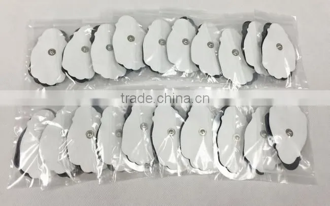 Replaceable stick electrode pads for tens/muscle stimulator