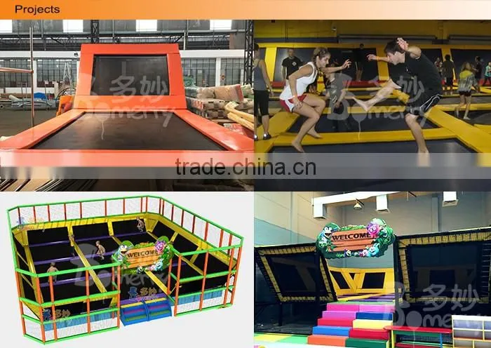 Guangzhou NEW STYLE kids toy indoor soft trampoline playground equipment