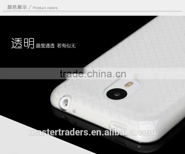ROCK 0.7MM Ultra Thin Clear Soft TPU Protective Back Cover Case For Meilan Note MT-2913