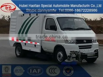 Dongfeng 4x2 mini road sweeper cleaning car for sale made in China
