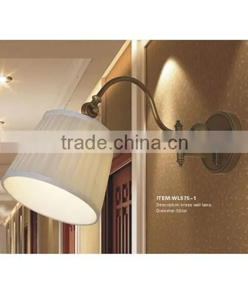 brass wall lamp for living room/hotel WL575-1