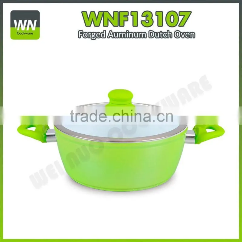 10Pcs Colorful Geman Technologic Aluminium Cookware with HPC