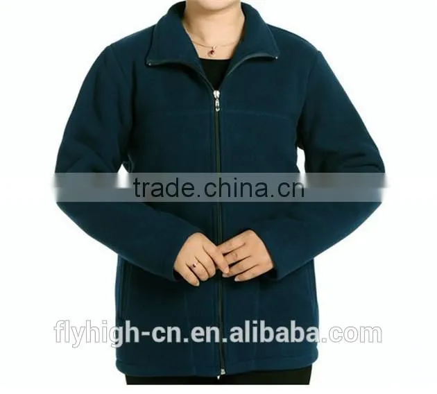 OEM Logo Fashion Winter Polar Fleece Women Jacket