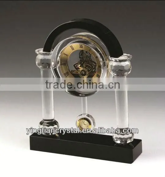 Fashion decoration crystal clock