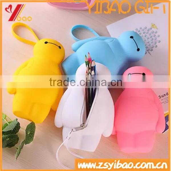 Personality Fashion silicone pencil Bag