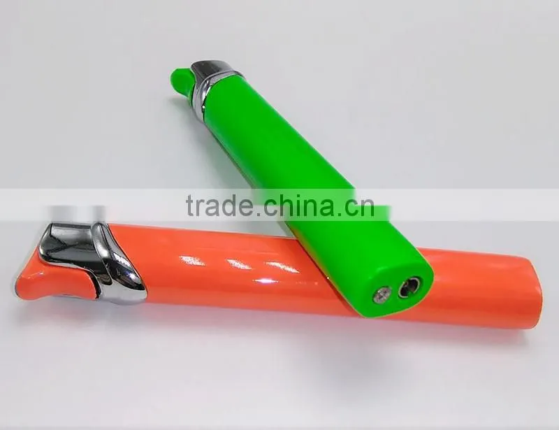 Customized colors candle refillable butane metal lighter