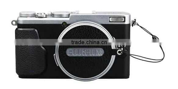 Lens Cap Sticker With String For Fujifilm X70 Camera Lens Cap Sticker