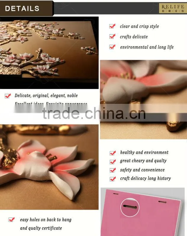3D FOR DECOR WALL ART CANVAS for flowers oil painting products
