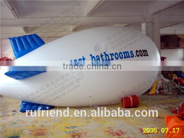 Enduring appeal of advertising inflatable airship / blimp aerial advertising