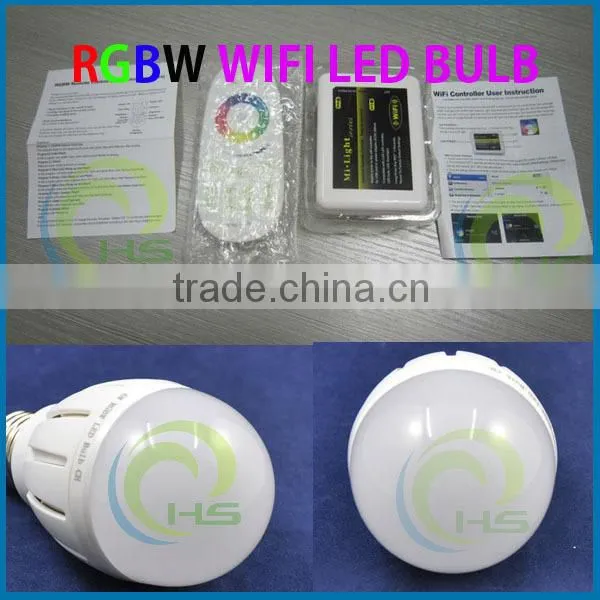 AC86-265v wireless remote control aluminum housing&heat sink,round RGBW led panel light