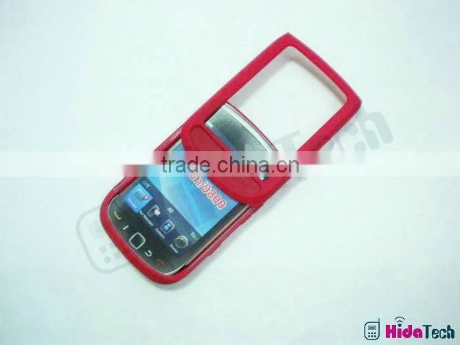Silicone gel cover case For Blackberry 9800, silicone gel case for blackberry