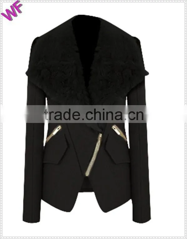 Custom Made Wool Coat in China Women Fashion Coats 2015