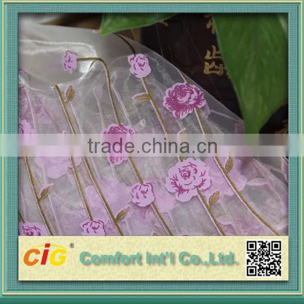 Polyester shower curtain fabric For Window