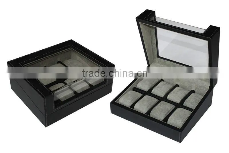 Leather Cuff link Box and Watch Box