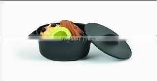 disposable clear PP 2 oz ice cream cake cup with lid