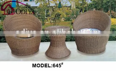 simple and elegant PE wicker sofa