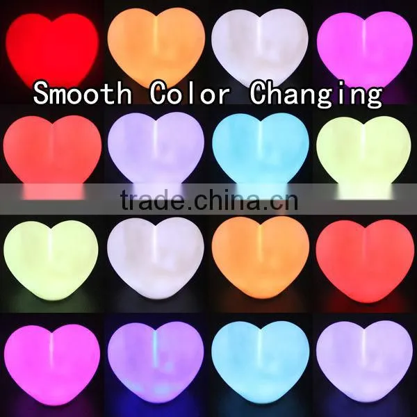 Hot selling baby gift led change colour plastic night light