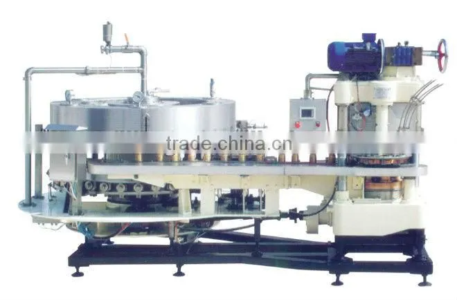 Fruit Juice Aluminium Can Filling Sealing Machine/2 in 1 juice pop-top can filling machine