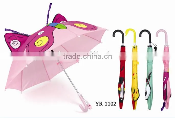 high quality promotional child umbrella wholesale cheap price auto open kids umbrella