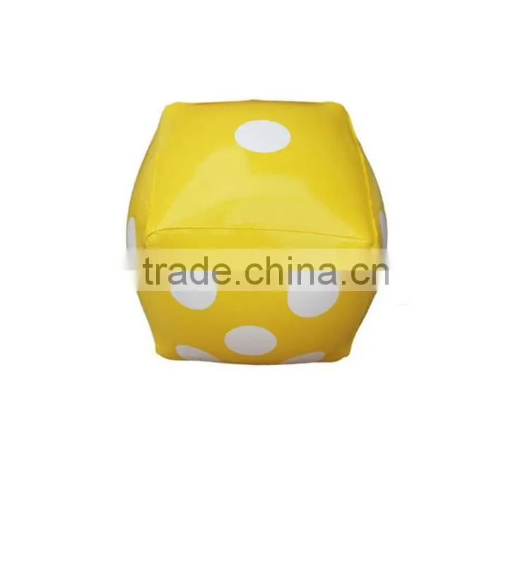 Pvc inflatable dice