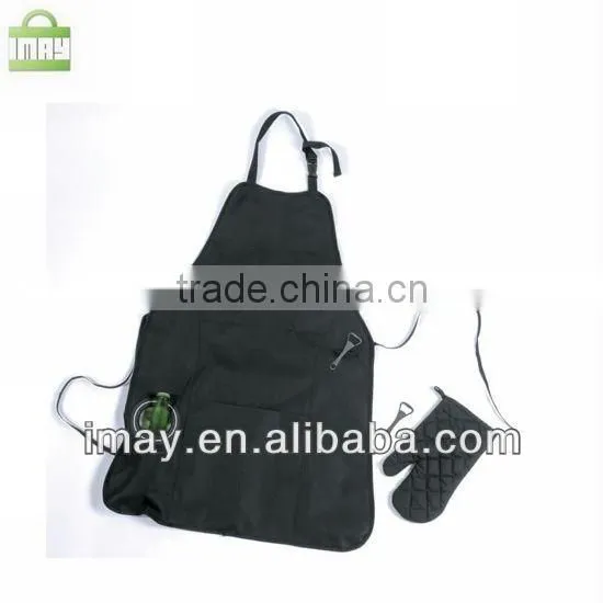 Outside cotton BBQ apron