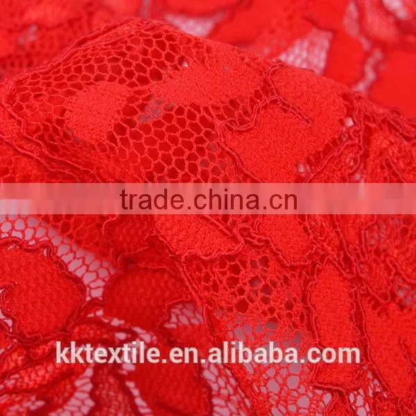 New arrival 50%Nylon 50%Cotton purple lace for making wedding dress Bilateral lace
