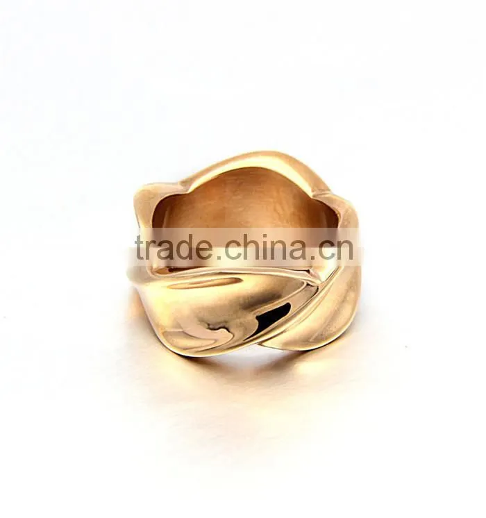 Hot sale stainless steel ring unique style jewellery ring blanks wholesale