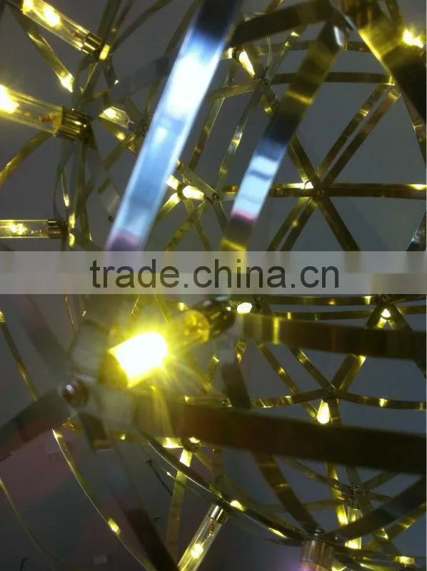 Stainless Steel LED Chandeliers Italy Style Pendant Lamps