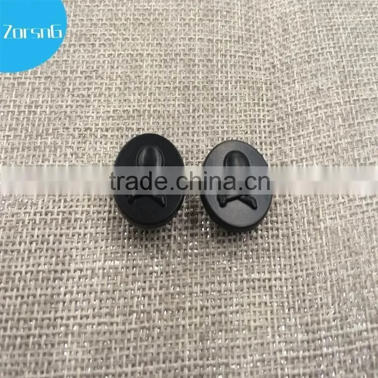fashion accessory logo embossed shiny buttons custom metal snap button