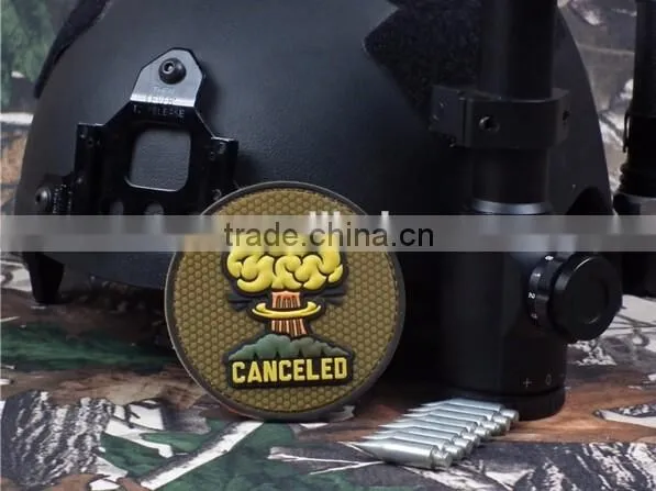 CANCELED 3D RUBBER PVC TACTICAL FALLOUT ARMY ISAF MORALE FULL COLOR PATCH