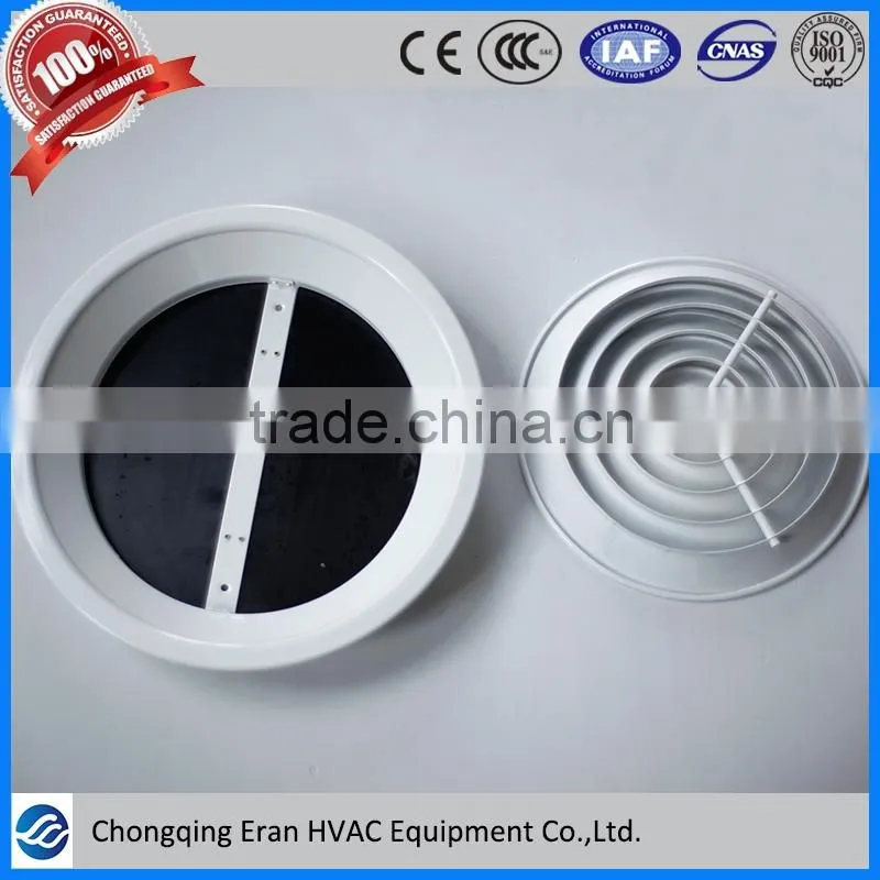 Alibaba Hot Sale circular diffuser with damper