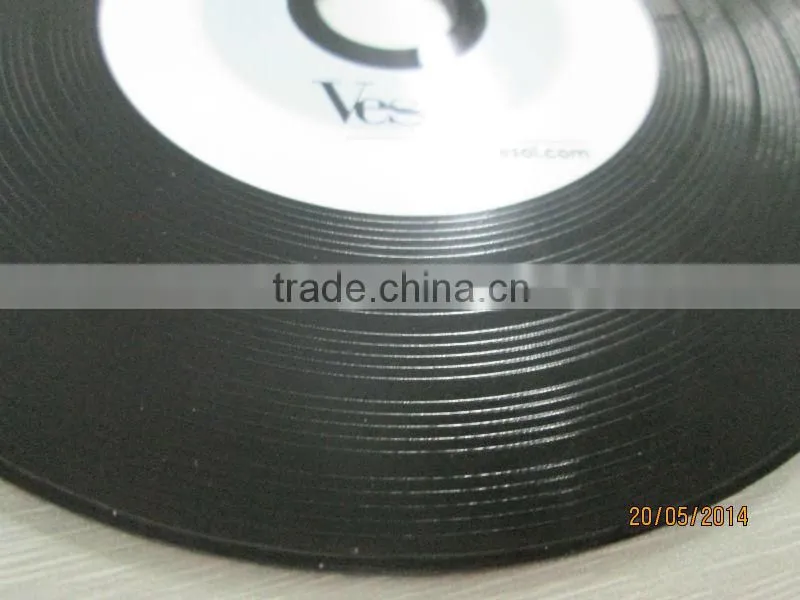 700MB 52X Wholesale Blank black vinyl CD
