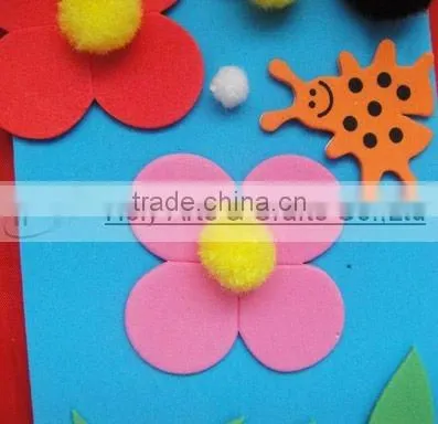 EVA craft set/EVA door card /home decoration/DIY children hobby set