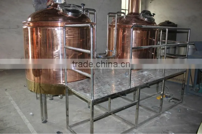 2000L beer brewing equipment,beer tanks, stainless steel tanks, brewhouse equipment, brewpub hotel brewing