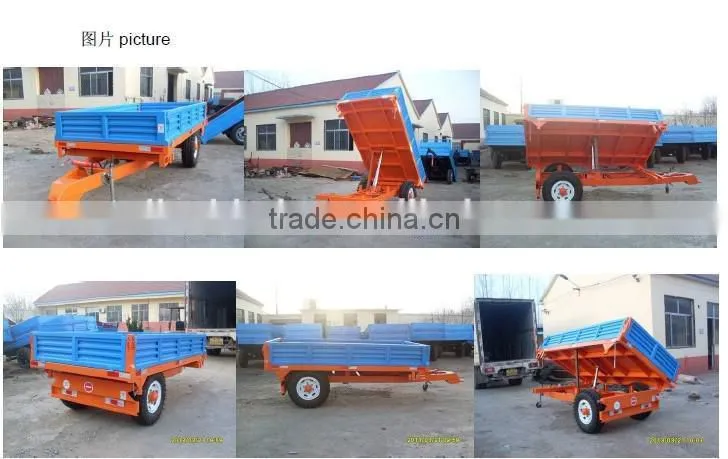 2016 HOT SALE 7CS-3 tractor trailer single axle for Africa Market HOT SALE