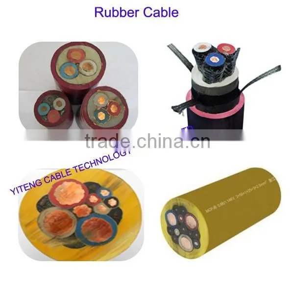 3 core flexible cable 4 Core Rubber Flexible Cable Ming Cable