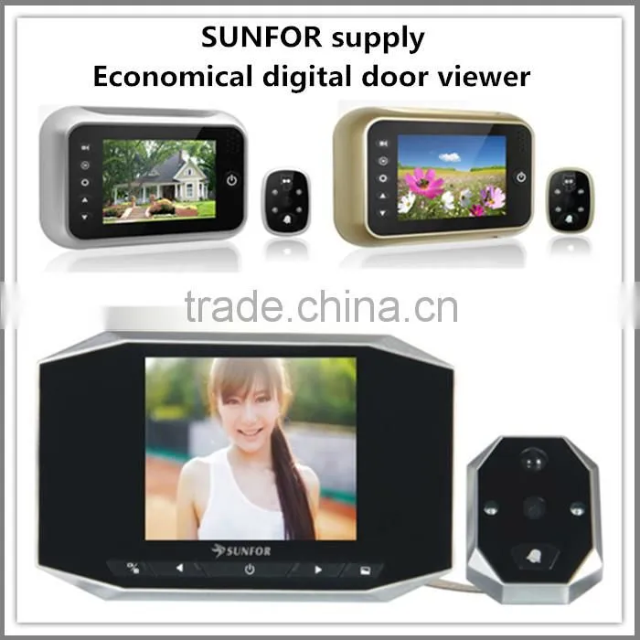 shenzhen access control wired doorbell with camera