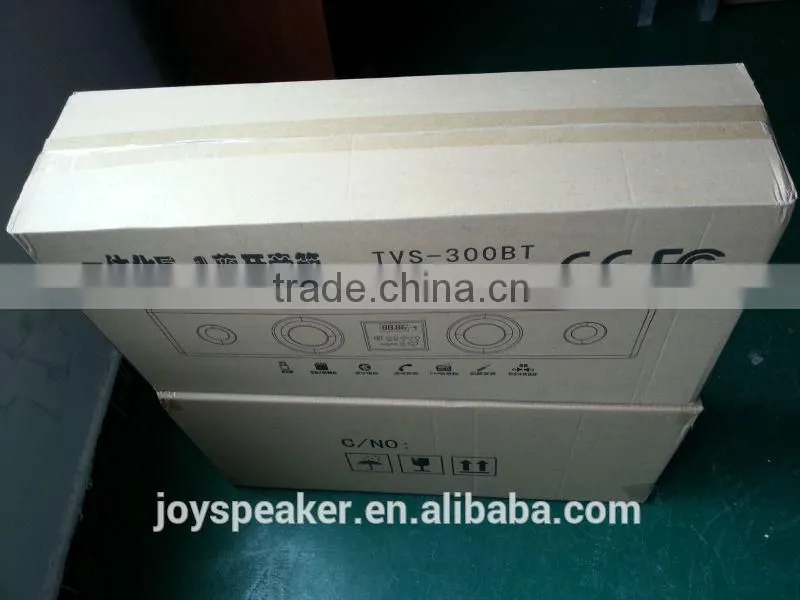 2.1 bluetooth speaker with coxial