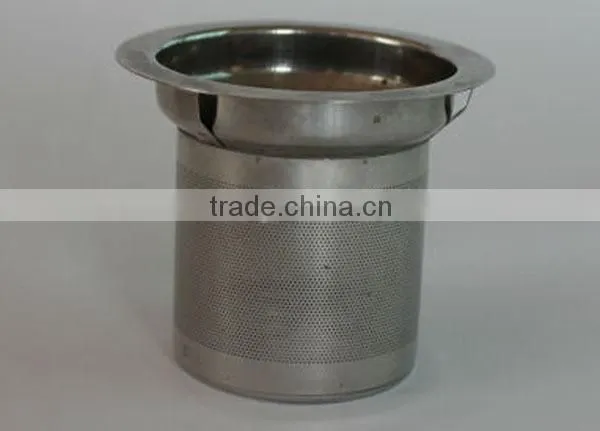 High quality stainless steel etched mesh tea infuser