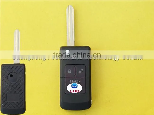 Flip key remote shell cover for Toyota Crown 2 button blank key