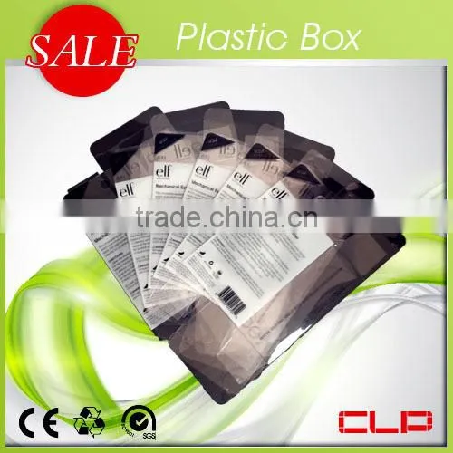 Customized transparent clear plastic box for gift package