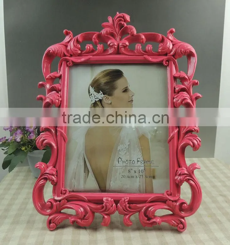 Decorative ornate wedding baroque picture frame
