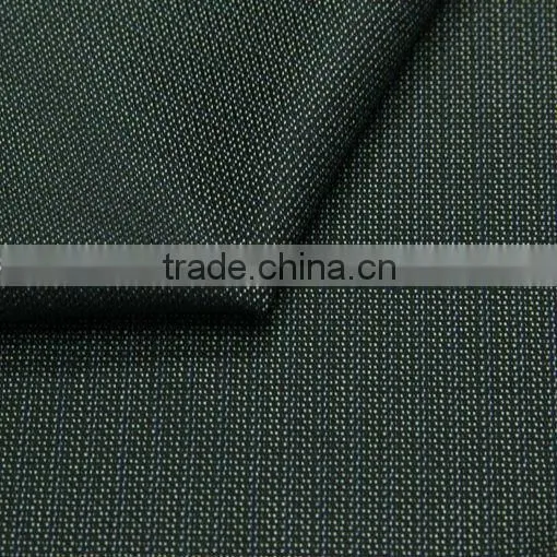 SDL1005527 Italian Design Light Blue Stripe Suiting Poly Wool Fabric