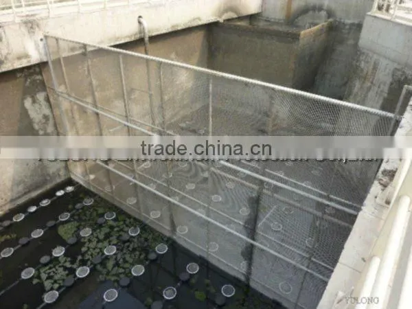 MBBR screening grid for waste water treatment