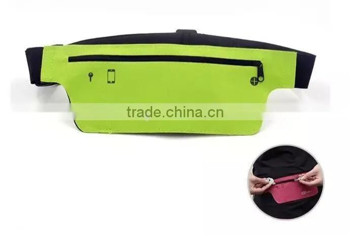 New Running Bag Hiking Sport Fanny Pack Waist Belt Zip Pouch