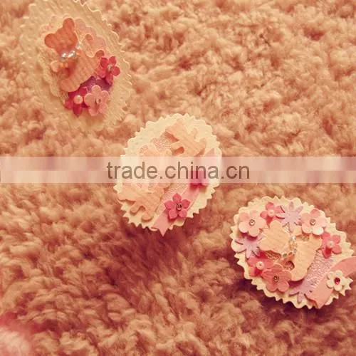 EVA handmade beautiful flowers sticker