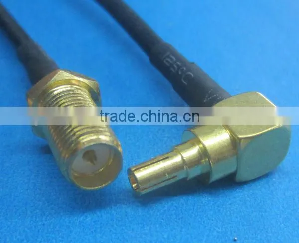 straight crc9 to sma female pigtail cable